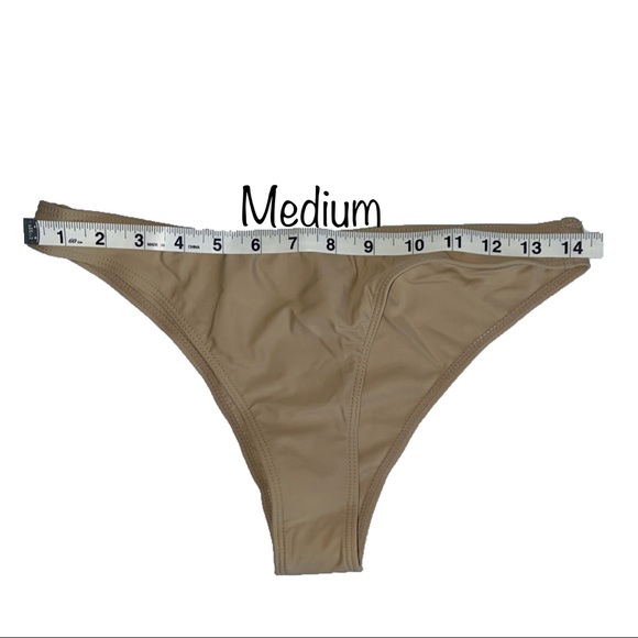 “Gia” Ruched Bandeau Bikini Set (Two Piece Bathing Suit) — Size Small or Medium - Picture 12 of 15